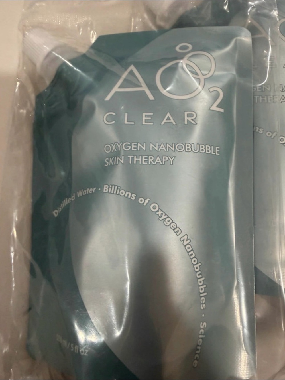 AO2 Clear Oxygen Nanobubble Skin Therapy Set NEW Sealed - Picture 4 of 8